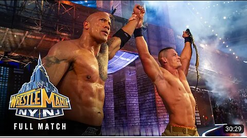 FULL MATCH - The Rock vs. John Cena- WWE Title Match: WrestleMania 29 W WWE