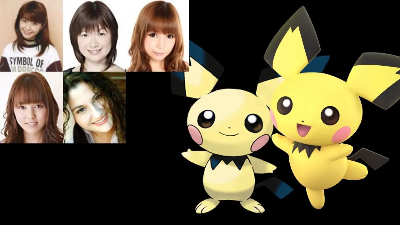 Anime Voice Comparison- Pichu (Pokemon)