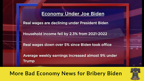 More Bad Economy News for Bribery Biden