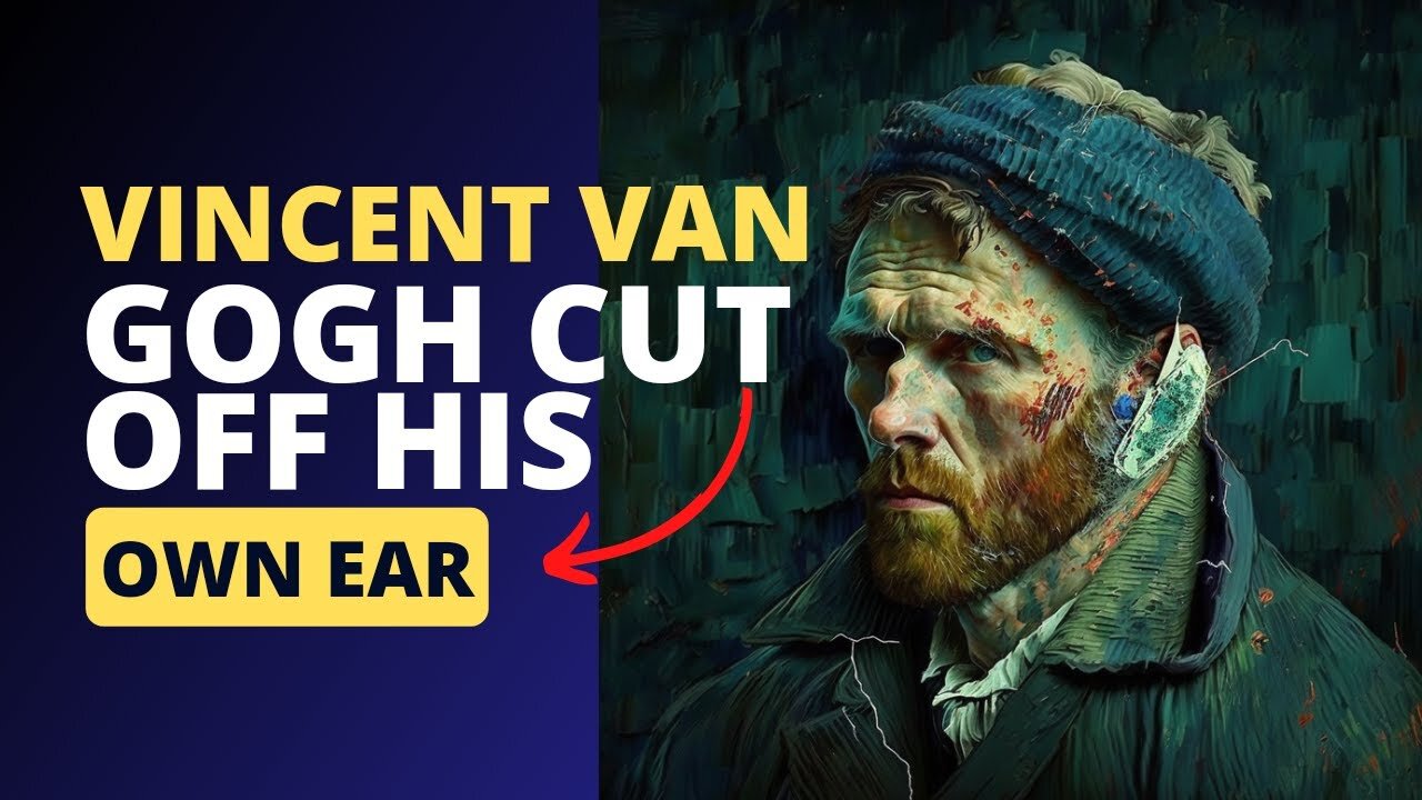 Vincent Van Gogh cut off his own Ear 😳 | JessFacts