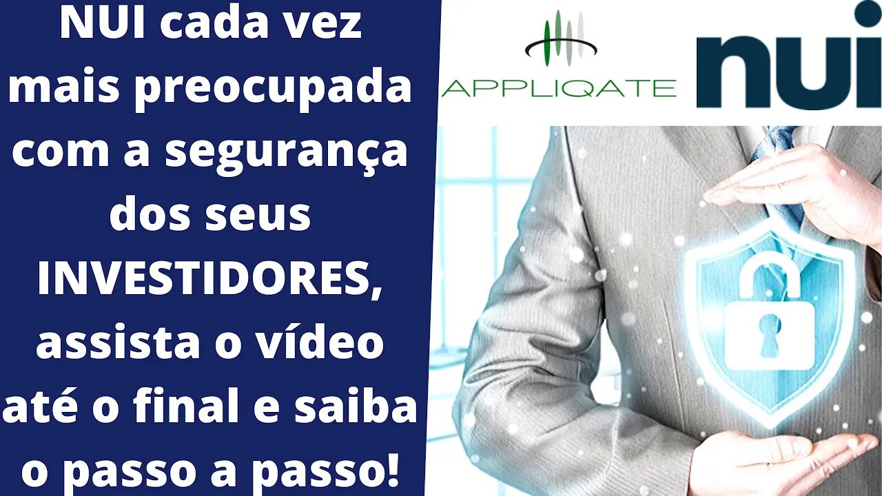 NUI INTERNACIONAL - Agora com mais segurança para acesso ao backoffice + visita a sede da empresa!!