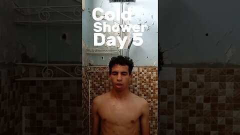 Cold Shower Day 5 ✌️ #coldshower