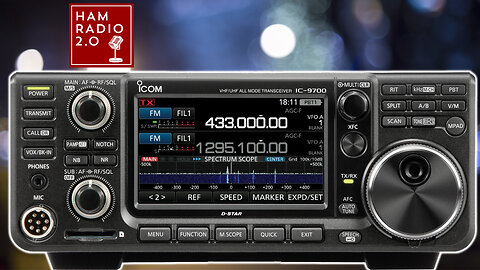 Unboxing the Icom IC-9700 Radio - 100+ watts on VHF! Satellite Radio