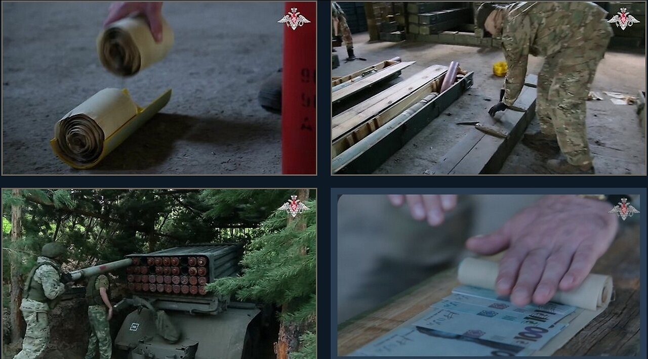 Leaflet Projectiles Urge Ukrainian Soldiers To Surrender