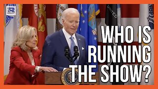 Jill Biden Informs Joe That a Pastor is Due to Speak after the President Doesn't Introduce Him