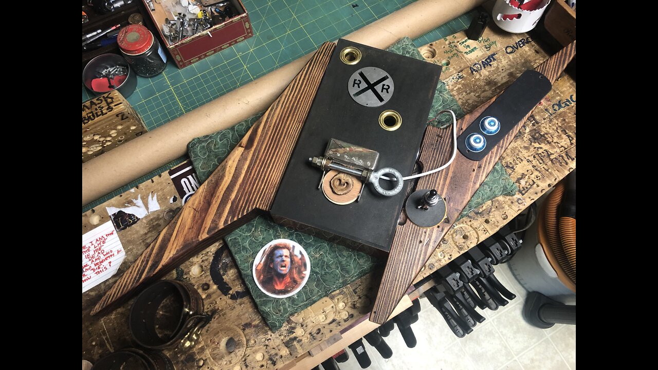 76 Metaphase Cigar Box Guitar Neck