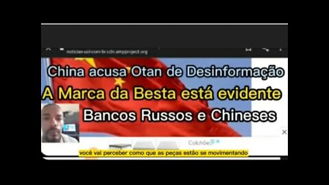 🔹️Monitoramento de comportamento | A Marca Evidente | China acusa Otan de Desinformação