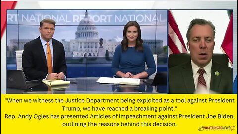 When we witness the Justice Department being exploited as a tool against President Trump