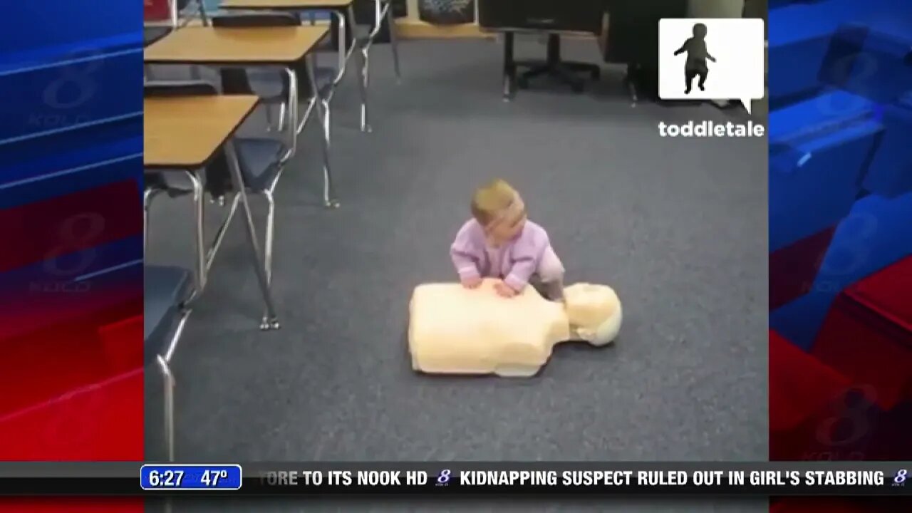 ABC News anchor has laughing attack on air over cpr baby