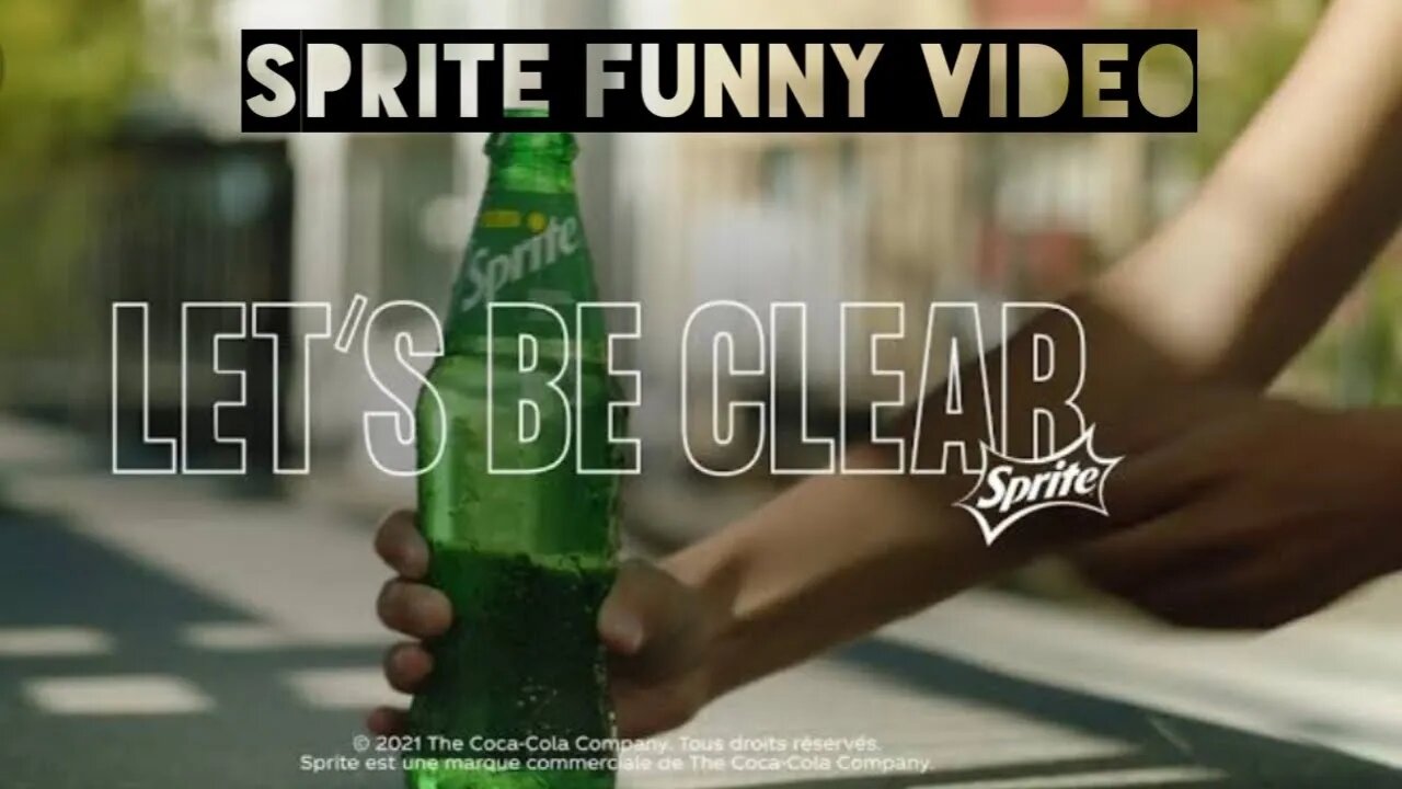 Sprite funny video 😃 television advertisement video 😃 television advertisement voice edit video