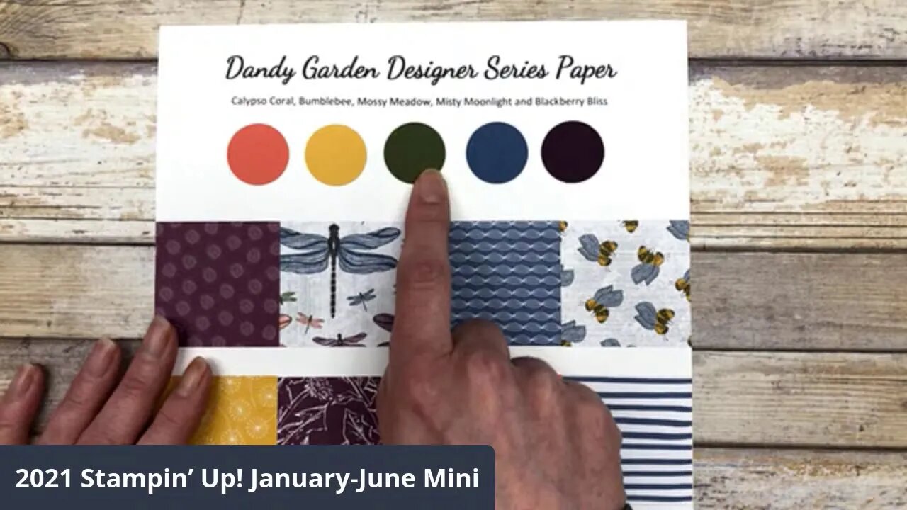 Sneak Peek - 2021 Stampin' Up! January-June Mini Catalog