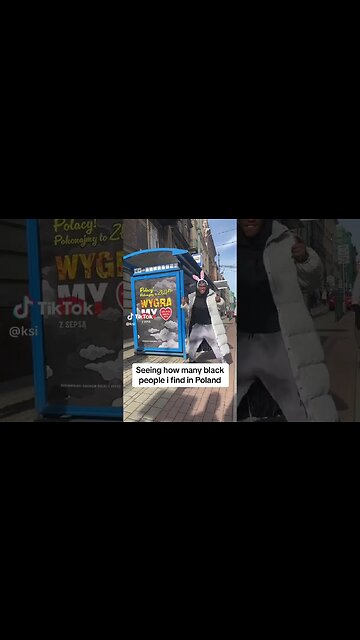 KSI in Poland 😂 #ksi #jjolatunji #poland #dance #hat #sidemen #viral #short #shorts