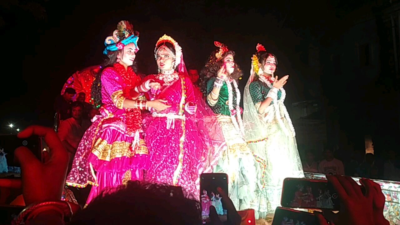 Radha and Krishna dance