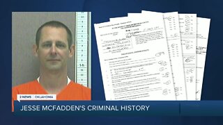 Jesse McFadden's Criminal History