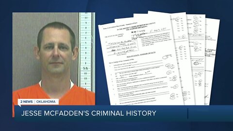 Jesse McFadden's Criminal History