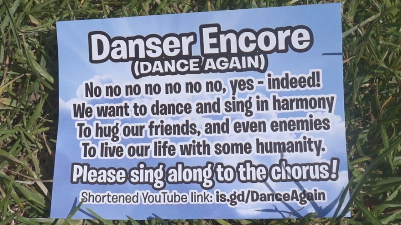 Brighton Danser Encore Freedom Flash Mobs 12th June 2021