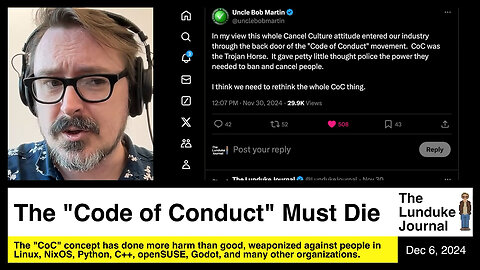 The "Code of Conduct" Must Die