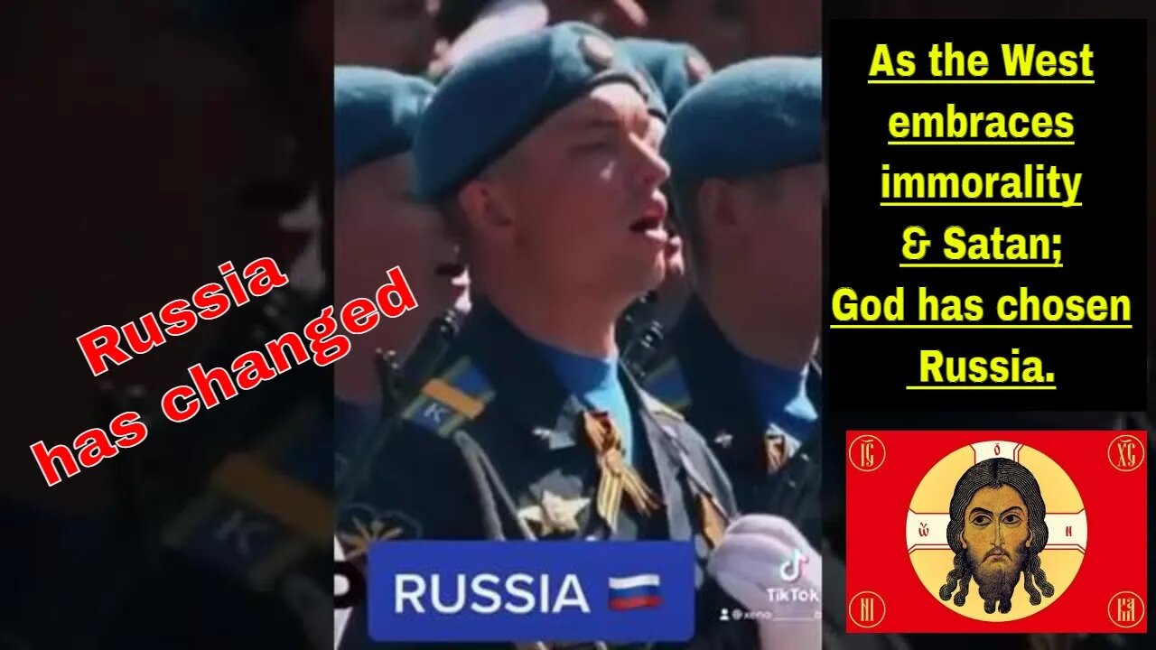 The Salvation of Russia; When the Holy Ghost left the West (credit to originator)