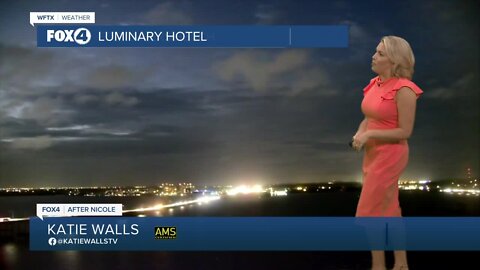 Tracking the Last of Nicole's Showers in SWFL