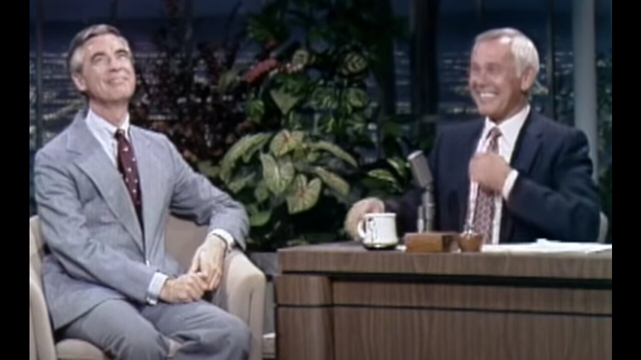 HEEEEEERE'S JOHNNY Talking Sex With Mr. Rogers!