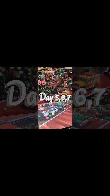 Matchbox Advent Calendar Unboxing 2023: Days 5, 6, & 7 #shorts #diecast #matchbox #adventcalendar