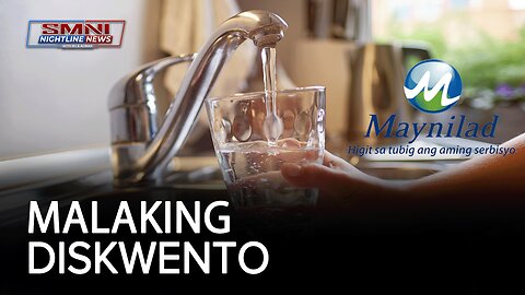 Maynilad, magbibigay ng malaking diskwento sa kanilang 4Ps customer simula sa susunod na taon