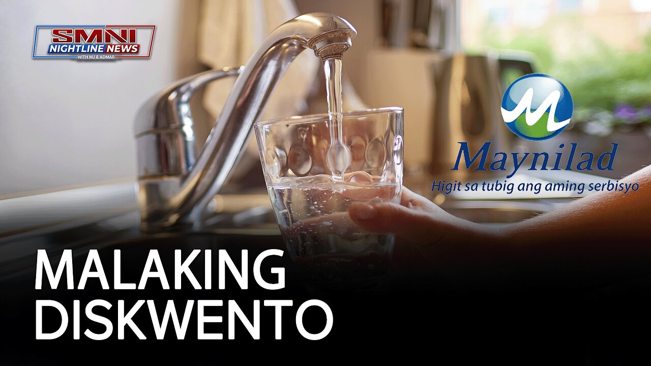 Maynilad, magbibigay ng malaking diskwento sa kanilang 4Ps customer simula sa susunod na taon