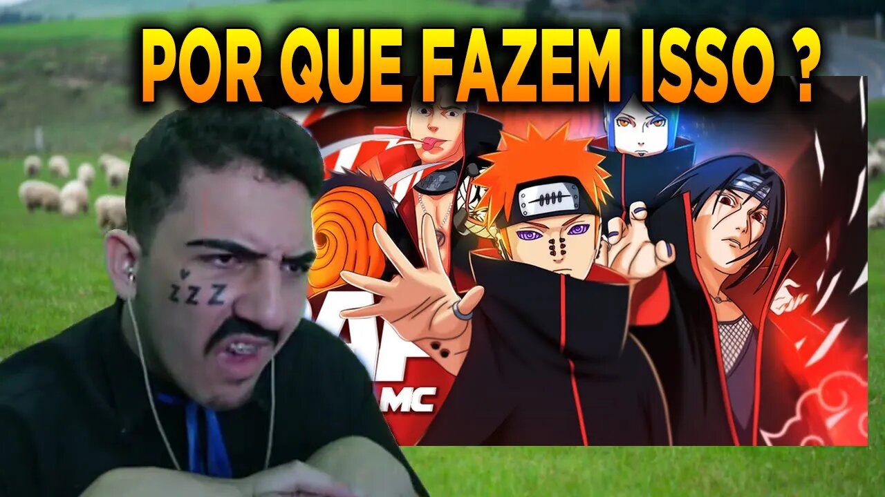 PASTOR REACT ♪ Rap da Akatsuki (Naruto) | A PAZ DO MUNDO VAMOS ENCONTRAR | (Prod.WB)