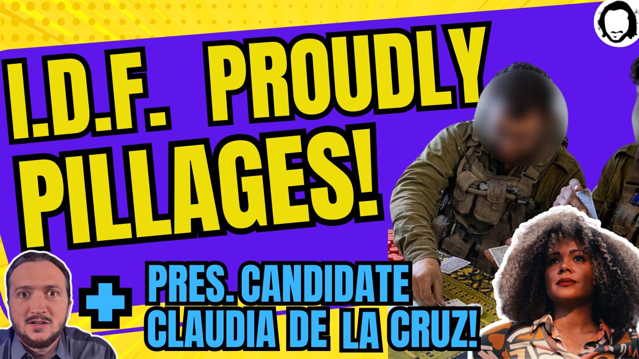 LIVE: Israel Posts Photos Pillaging Gaza + US Presidential Candidate Joins The Show!