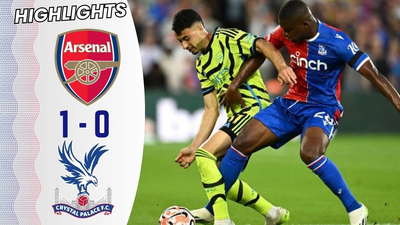 Crystal Palace vs Arsenal Highlights | Premier League 2023-24