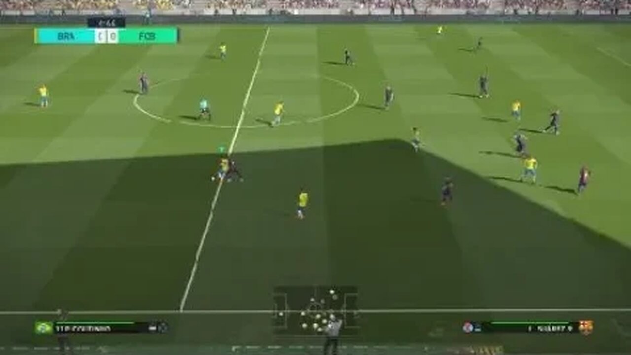 Thrilling Match Brazil VS Barcelona PRO EVOLUTION SOCCER LITE_2023 #sultanisworld