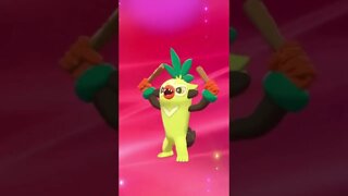 Pokémon Sword - Evolving Grookey Into Thwackey