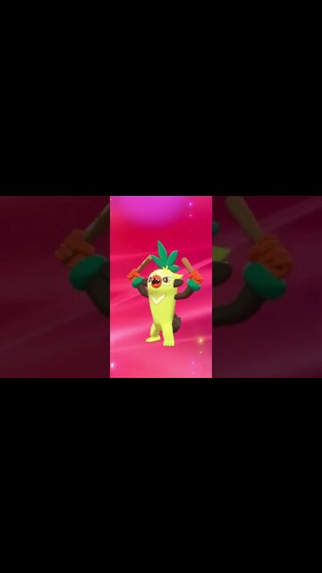 Pokémon Sword - Evolving Grookey Into Thwackey