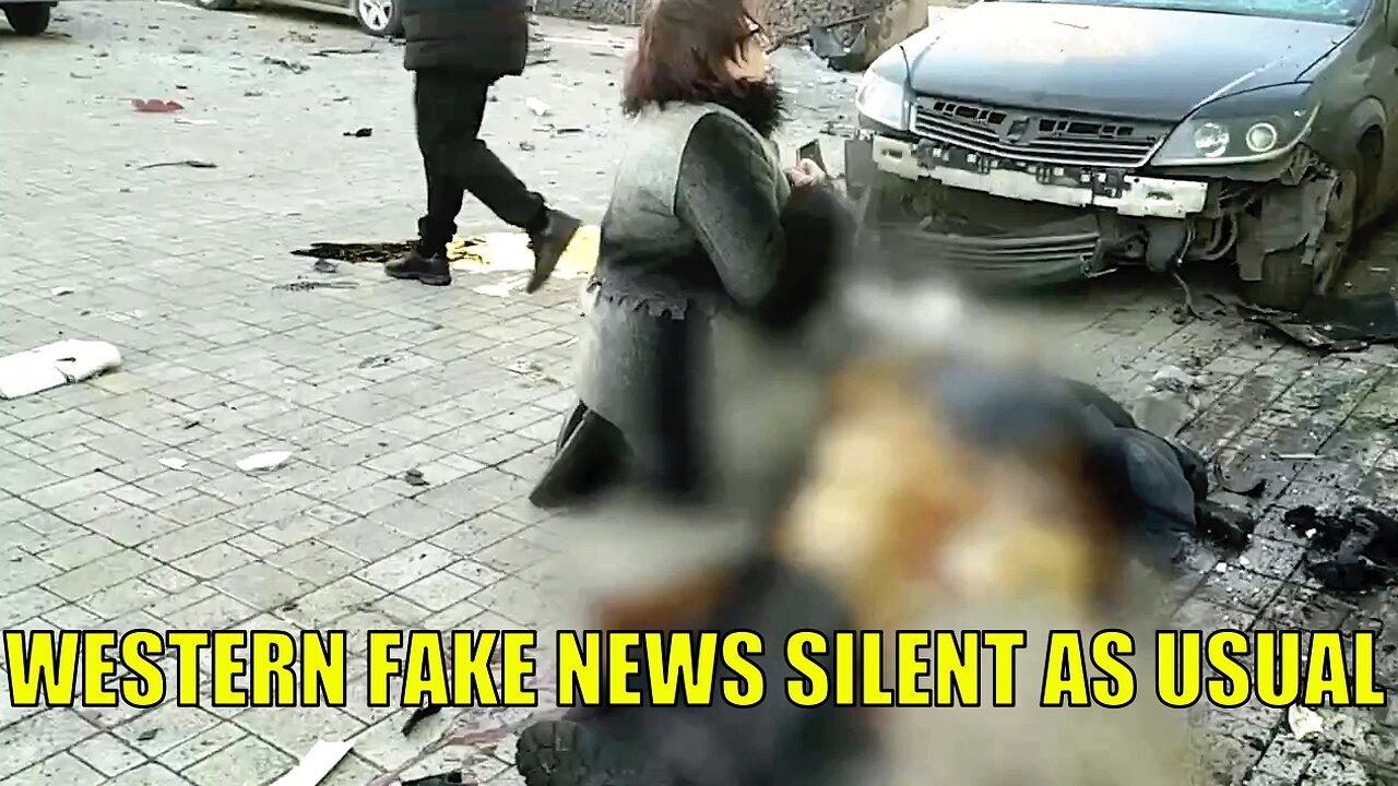 🔞 BREAKING! Scary footage of the massacre in Donetsk: Ukrainian terrorists kill eight civilians