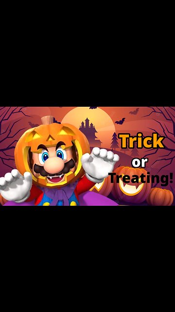 Mario goes to Trick or Treating!