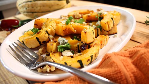 The Perfect Roasted Delicata Squash