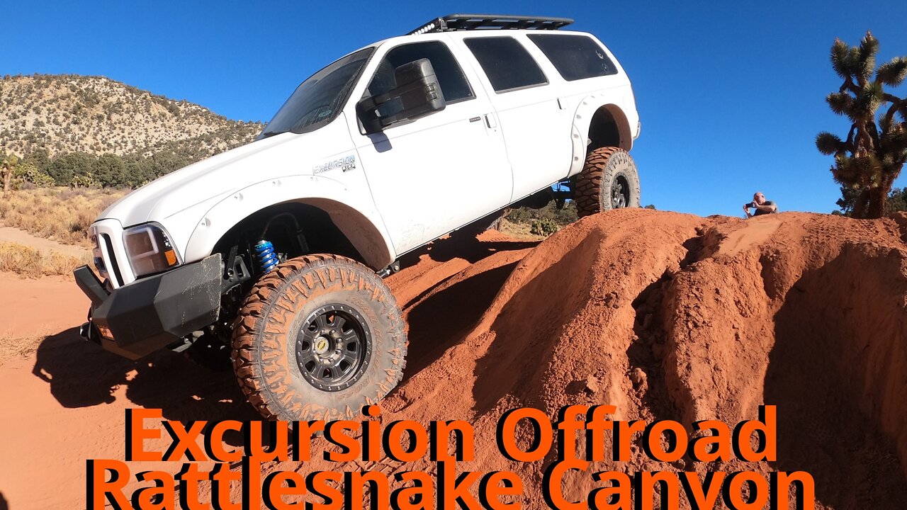 Ford Excursion Crushes Rattlesnake Canyon