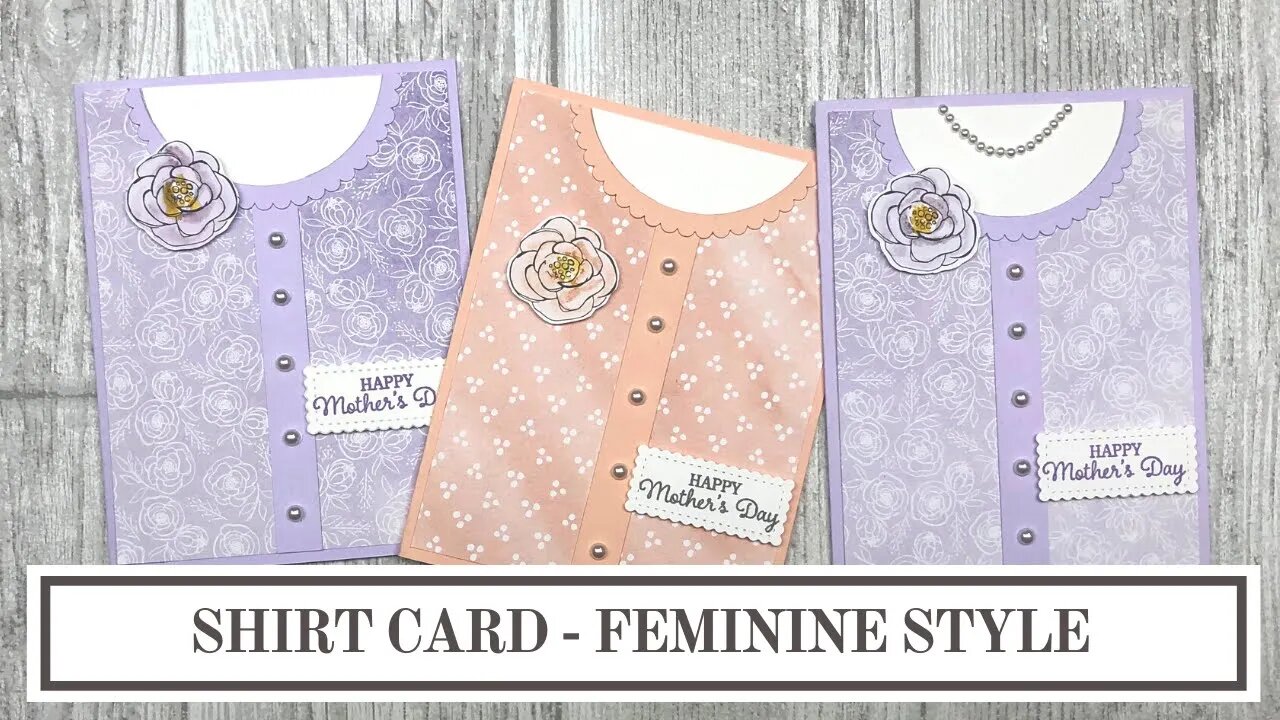 Shirt Card Ideas for Mothers Day