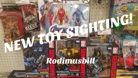 New Toy Sighting! STUDIO SERIES DRIFT, DROPKICK, HIGHTOWER & IRON-MAN AND RESCUE 2-PACK FIGURE SET!