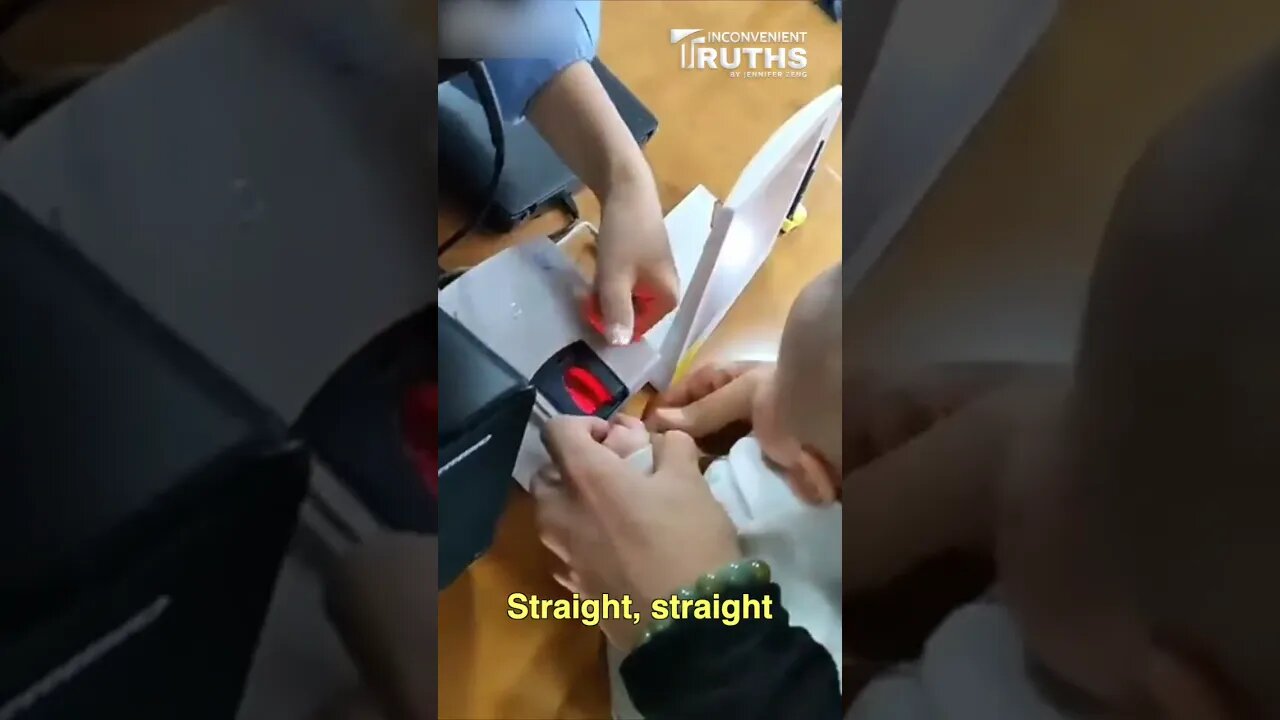 The CCP Collects Little Babies Fingerprints