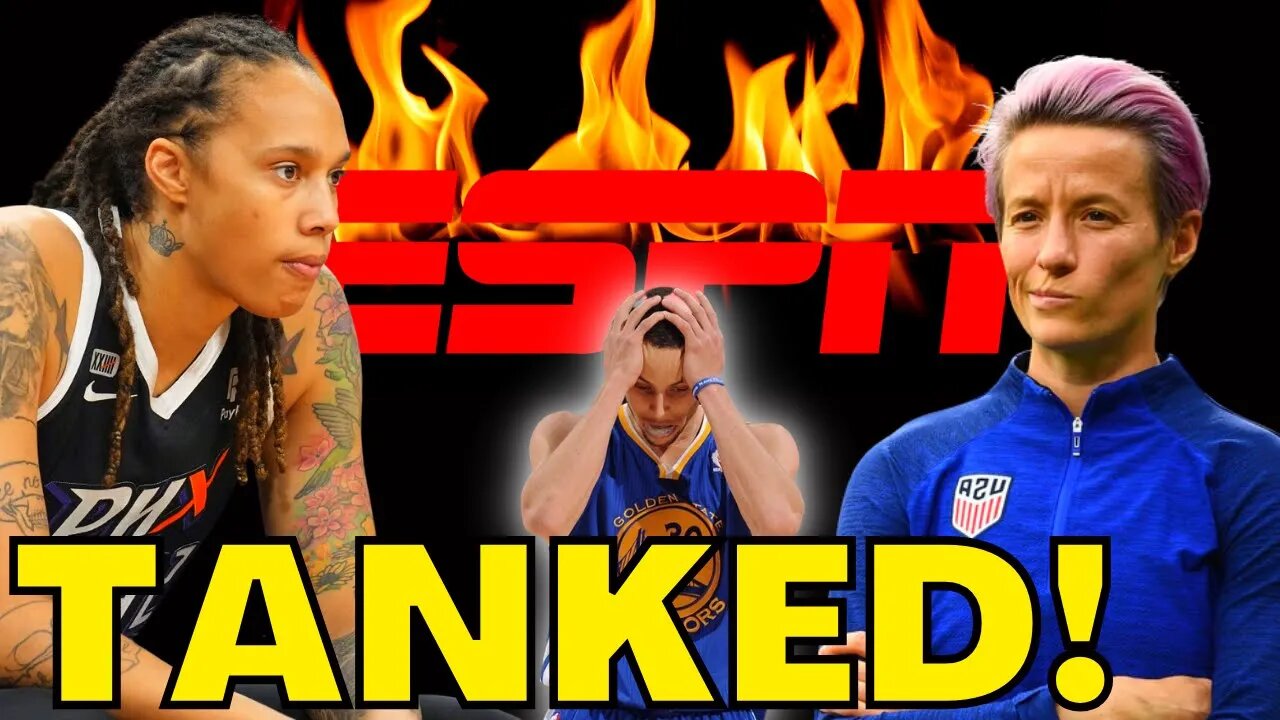 ESPN ESPY Ratings TANK after Celebrating BRITTNEY GRINER & MEGAN RAPINOE as "HEROES"!