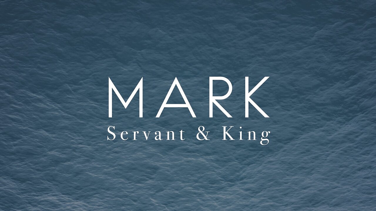 CCRGV Livestream: Mark 8:1-21 -- 20/20 Blindness (2nd Service)