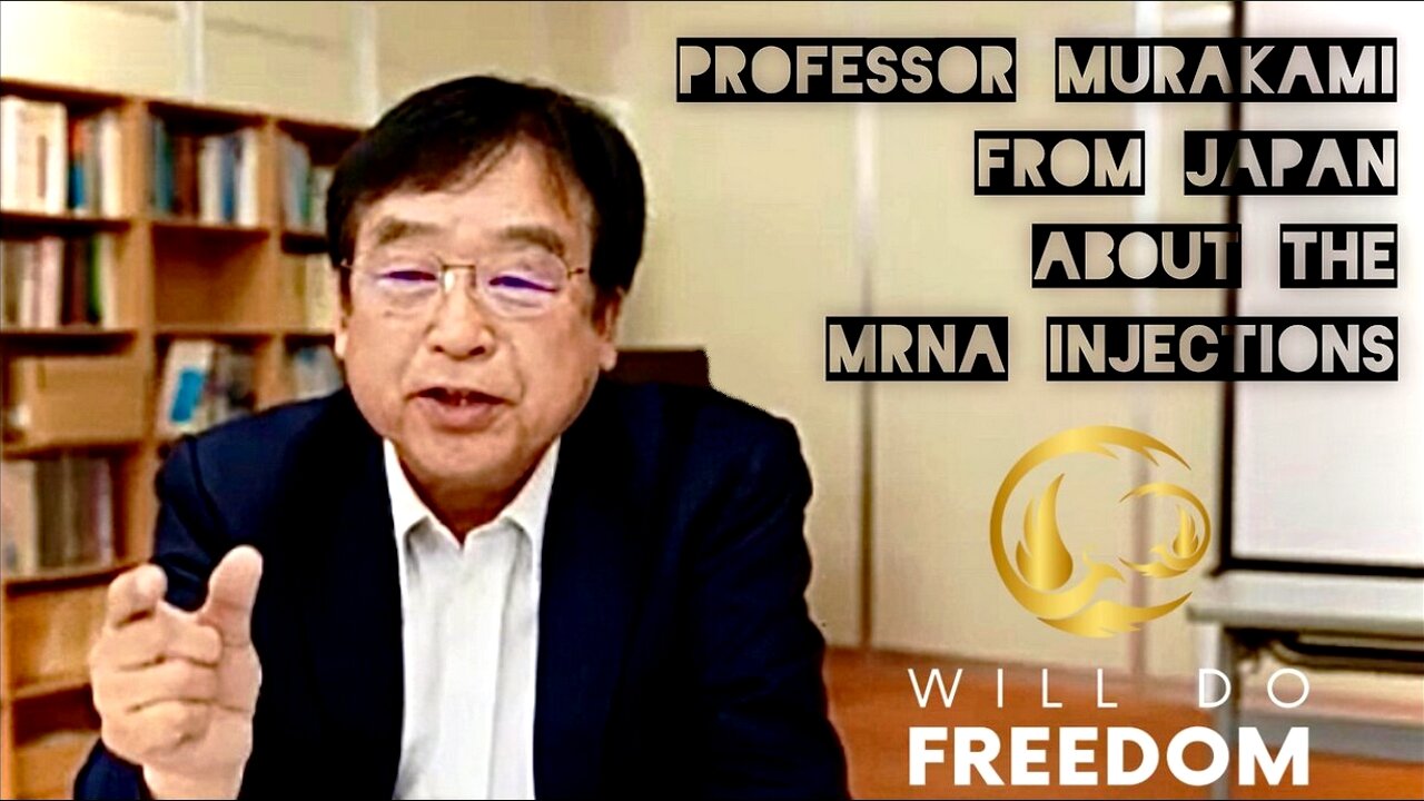 Professor Murakami uit Japan over de mRNA-injecties met Willem Engel.