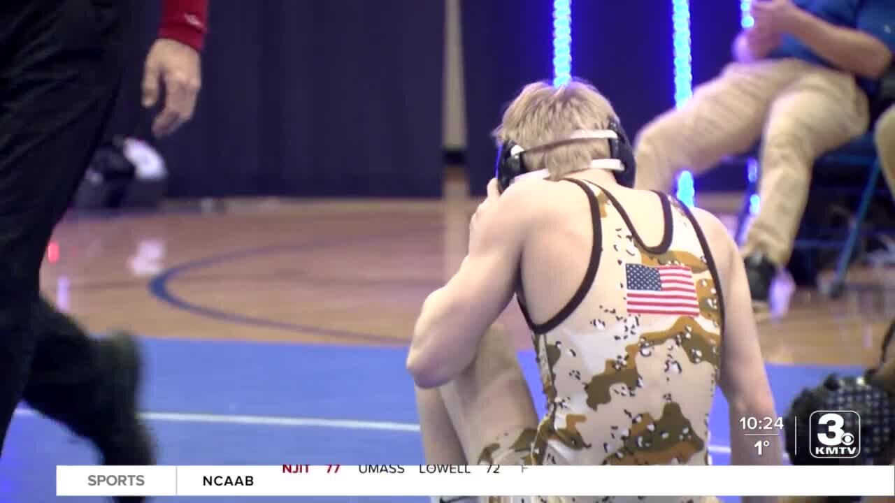 Bennington Wrestling Wins Military Appreciation Dual