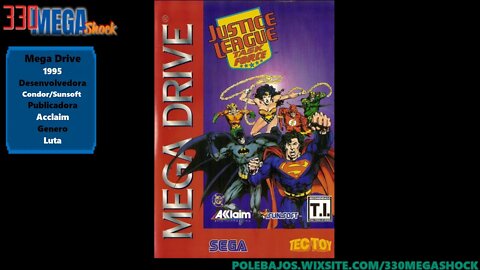 Jogo Completo 29: Justice League Task Force (Mega Drive)