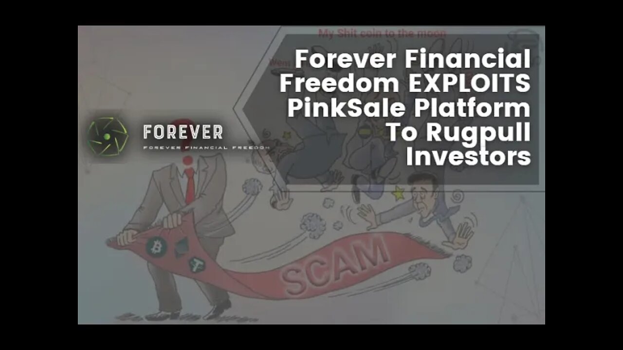 Leicester On The Forever Financial Freedom Flush (#Rugpull) - Apparently Exploited #Pinksale Gap