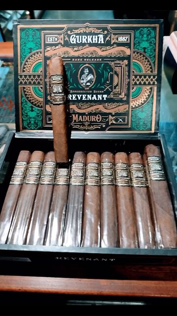 Cigar of the Day: Gurkha Revenant Maduro 6x54 Toro #Cigars #Shorts #CigarOfTheDay #SNTB