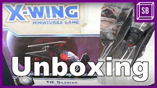 UNBOXING: Tie Silencer - Star Wars X-Wing Miniatures