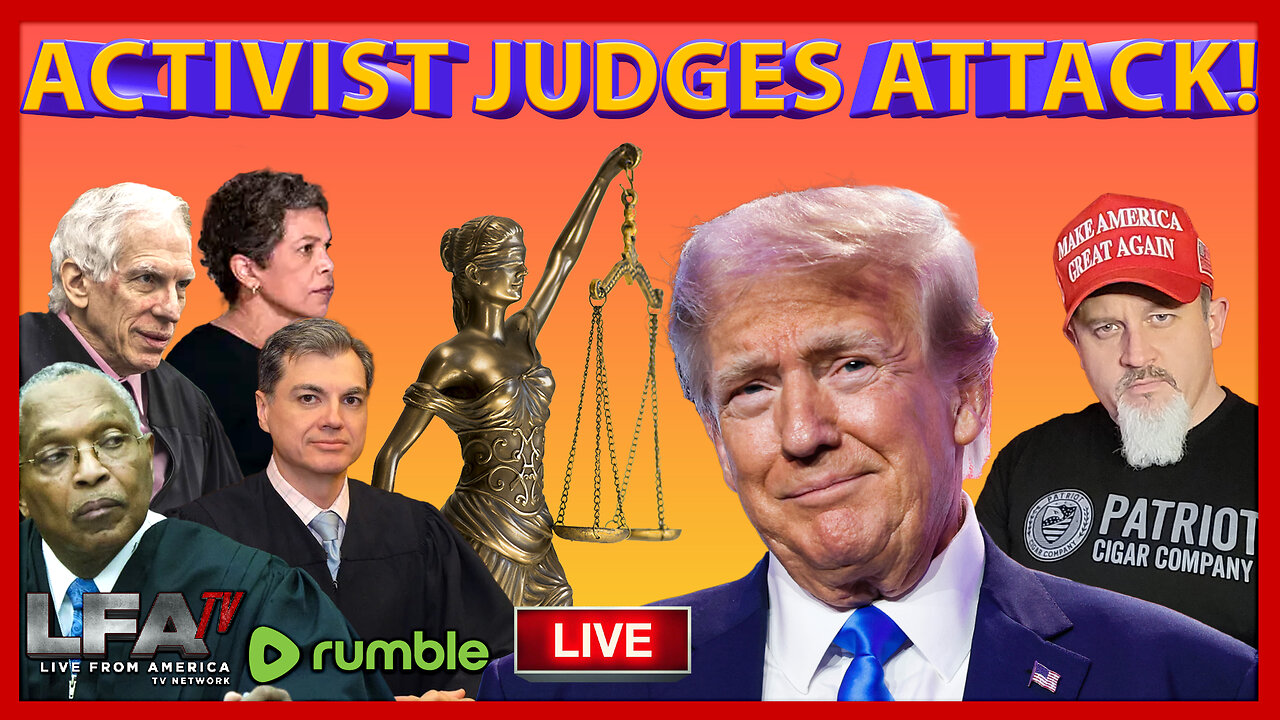 Activist Judges ATTACK! | AMERICA FIRST LIVE 4.1.24 3pm EST