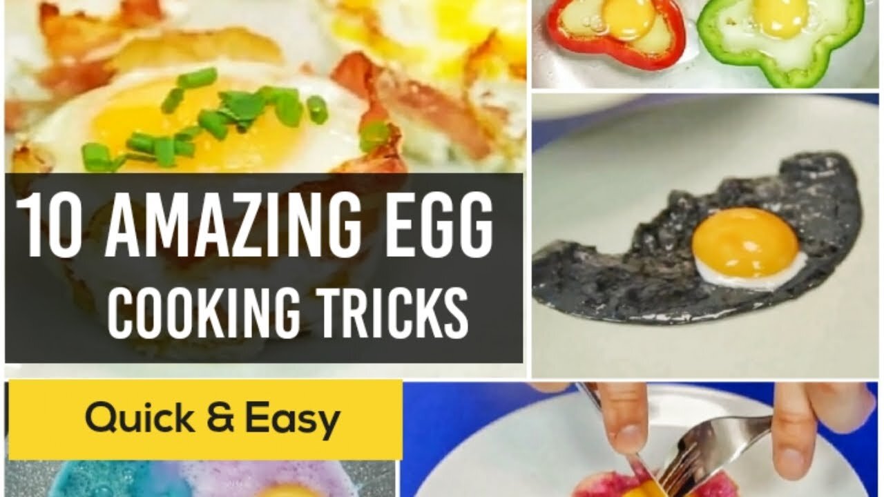 10 Amazing Egg Cooking Recipes